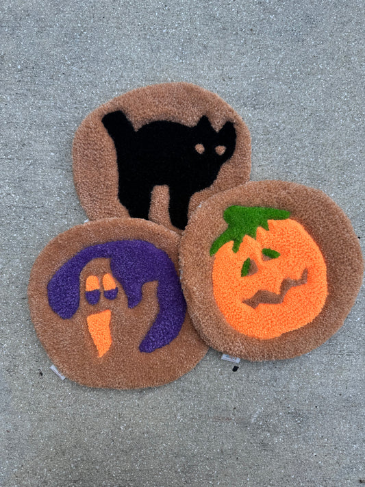 Nostalgic Halloween Cookie Rugs