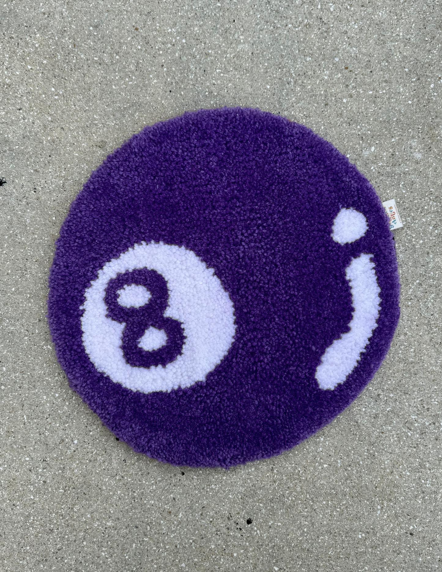 Magic 8 Ball Rug